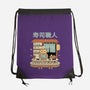 Owl Sushi Master-None-Drawstring-Bag-GODZILLARGE
