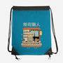 Owl Sushi Master-None-Drawstring-Bag-GODZILLARGE
