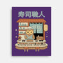 Owl Sushi Master-None-Stretched-Canvas-GODZILLARGE
