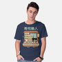 Owl Sushi Master-Mens-Basic-Tee-GODZILLARGE