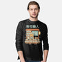 Owl Sushi Master-Mens-Long Sleeved-Tee-GODZILLARGE