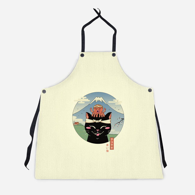 Neko Tako-Unisex-Kitchen-Apron-vp021