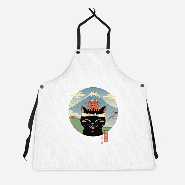 Neko Tako-Unisex-Kitchen-Apron-vp021