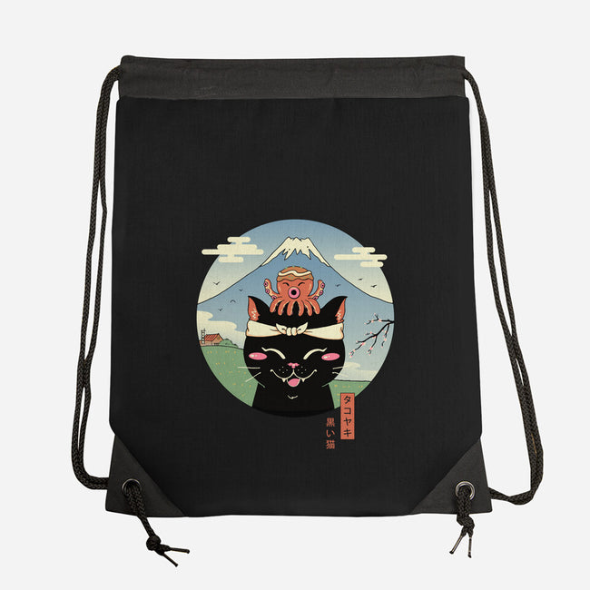 Neko Tako-None-Drawstring-Bag-vp021