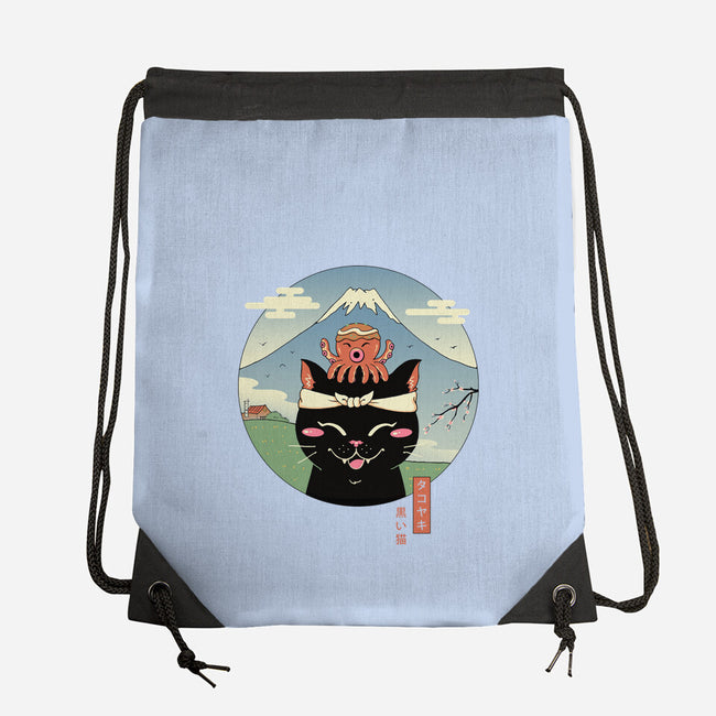 Neko Tako-None-Drawstring-Bag-vp021