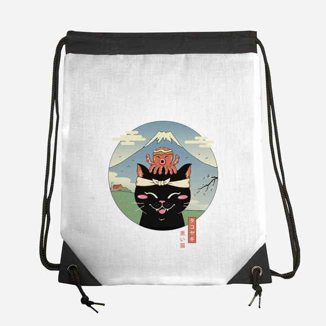Neko Tako-None-Drawstring-Bag-vp021