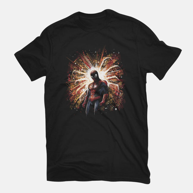 The Spider Rises-Unisex-Basic-Tee-zascanauta