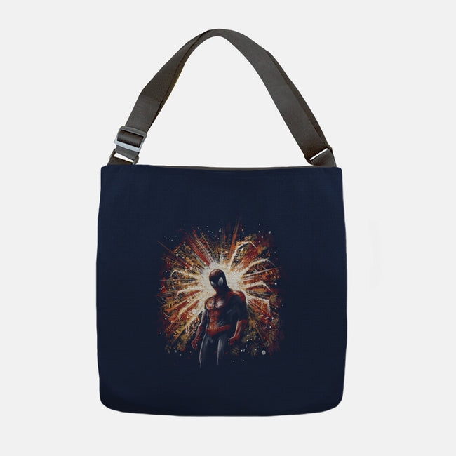 The Spider Rises-None-Adjustable Tote-Bag-zascanauta