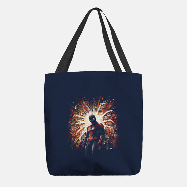 The Spider Rises-None-Basic Tote-Bag-zascanauta