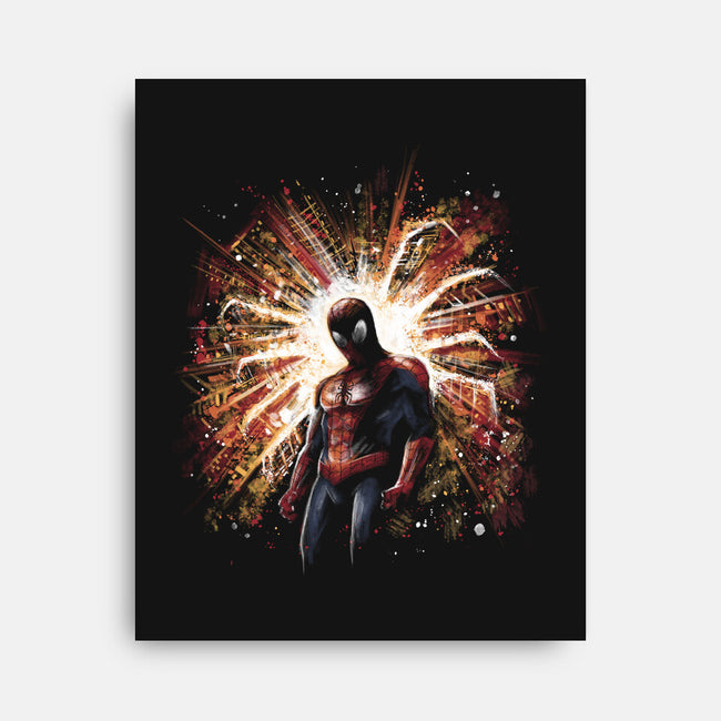 The Spider Rises-None-Stretched-Canvas-zascanauta