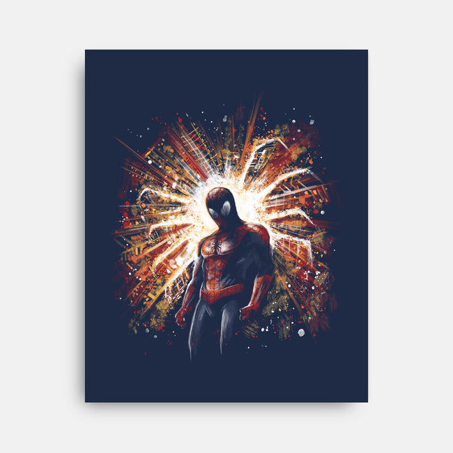 The Spider Rises-None-Stretched-Canvas-zascanauta