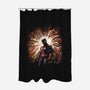 The Spider Rises-None-Polyester-Shower Curtain-zascanauta