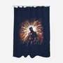 The Spider Rises-None-Polyester-Shower Curtain-zascanauta