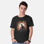 The Spider Rises-Mens-Basic-Tee-zascanauta