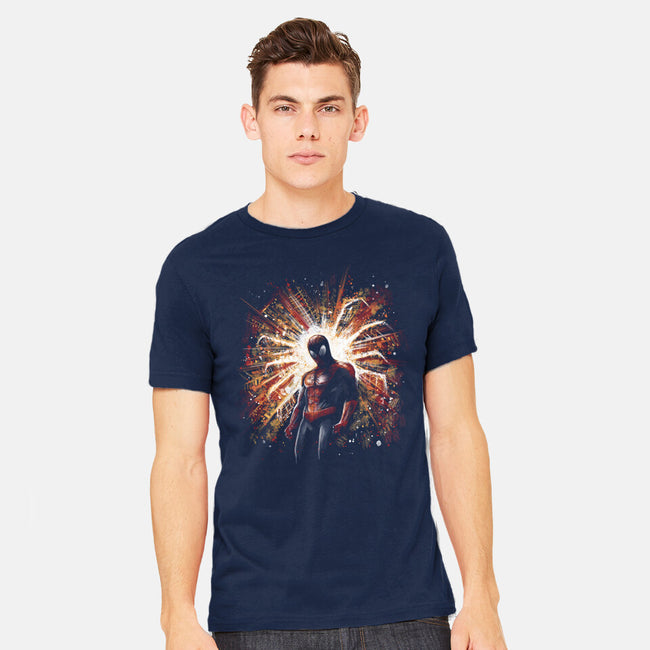 The Spider Rises-Mens-Heavyweight-Tee-zascanauta