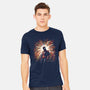 The Spider Rises-Mens-Heavyweight-Tee-zascanauta