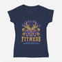 Magnamalo Fitness-Womens-V-Neck-Tee-LAGELANTEE