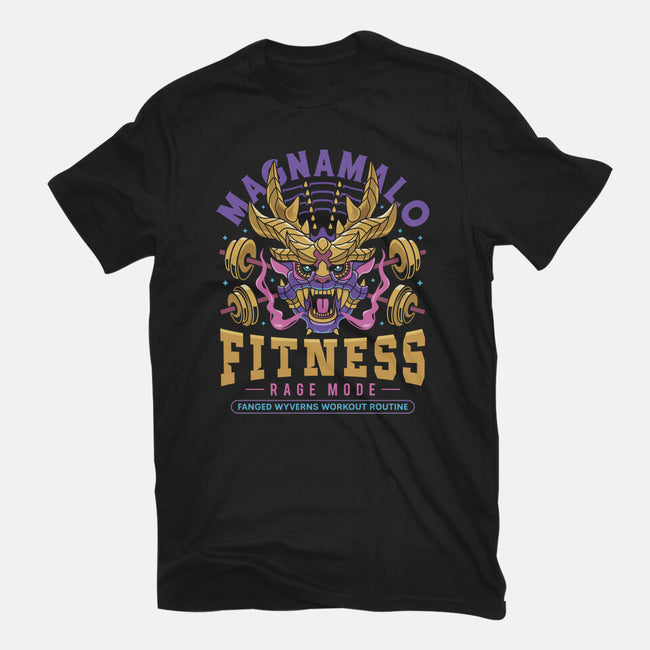 Magnamalo Fitness-Womens-Fitted-Tee-LAGELANTEE