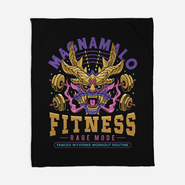 Magnamalo Fitness-None-Fleece-Blanket-LAGELANTEE