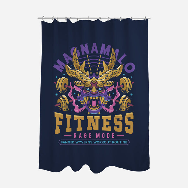 Magnamalo Fitness-None-Polyester-Shower Curtain-LAGELANTEE