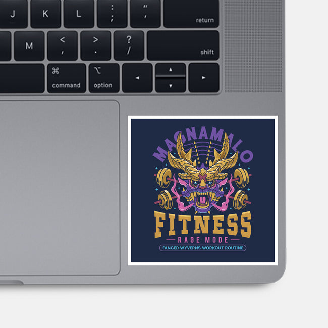 Magnamalo Fitness-None-Glossy-Sticker-LAGELANTEE