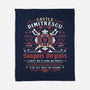 Castle Dimitrescu Vineyard Crest-None-Fleece-Blanket-LAGELANTEE