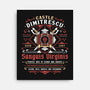 Castle Dimitrescu Vineyard Crest-None-Stretched-Canvas-LAGELANTEE