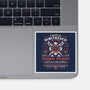 Castle Dimitrescu Vineyard Crest-None-Glossy-Sticker-LAGELANTEE