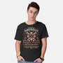Castle Dimitrescu Vineyard Crest-Mens-Basic-Tee-LAGELANTEE