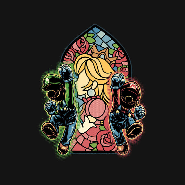Stained Glass Of Hope-Baby-Basic-Tee-glitchygorilla