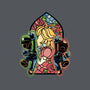 Stained Glass Of Hope-Mens-Heavyweight-Tee-glitchygorilla
