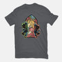 Stained Glass Of Hope-Womens-Fitted-Tee-glitchygorilla