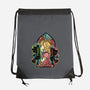 Stained Glass Of Hope-None-Drawstring-Bag-glitchygorilla