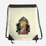 Stained Glass Of Hope-None-Drawstring-Bag-glitchygorilla