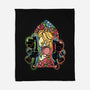 Stained Glass Of Hope-None-Fleece-Blanket-glitchygorilla