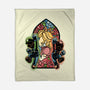 Stained Glass Of Hope-None-Fleece-Blanket-glitchygorilla