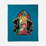 Stained Glass Of Hope-None-Fleece-Blanket-glitchygorilla
