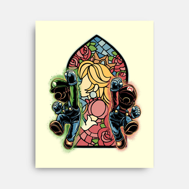 Stained Glass Of Hope-None-Stretched-Canvas-glitchygorilla