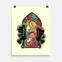 Stained Glass Of Hope-None-Matte-Poster-glitchygorilla