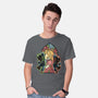 Stained Glass Of Hope-Mens-Basic-Tee-glitchygorilla