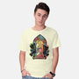Stained Glass Of Hope-Mens-Basic-Tee-glitchygorilla