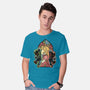 Stained Glass Of Hope-Mens-Basic-Tee-glitchygorilla