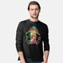 Stained Glass Of Hope-Mens-Long Sleeved-Tee-glitchygorilla