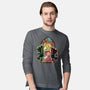 Stained Glass Of Hope-Mens-Long Sleeved-Tee-glitchygorilla