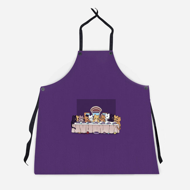 Last Dinner Kittens-Unisex-Kitchen-Apron-Vallina84