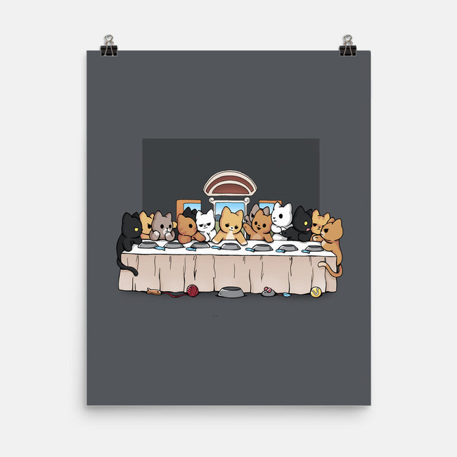 Last Dinner Kittens-None-Matte-Poster-Vallina84