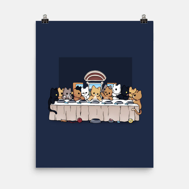 Last Dinner Kittens-None-Matte-Poster-Vallina84
