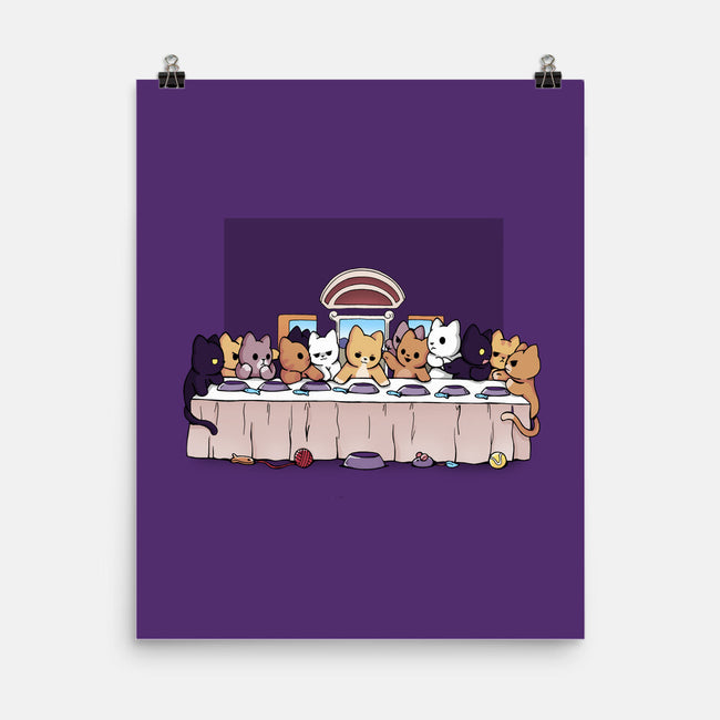 Last Dinner Kittens-None-Matte-Poster-Vallina84