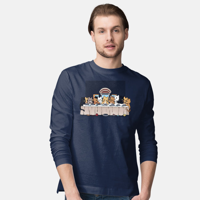 Last Dinner Kittens-Mens-Long Sleeved-Tee-Vallina84
