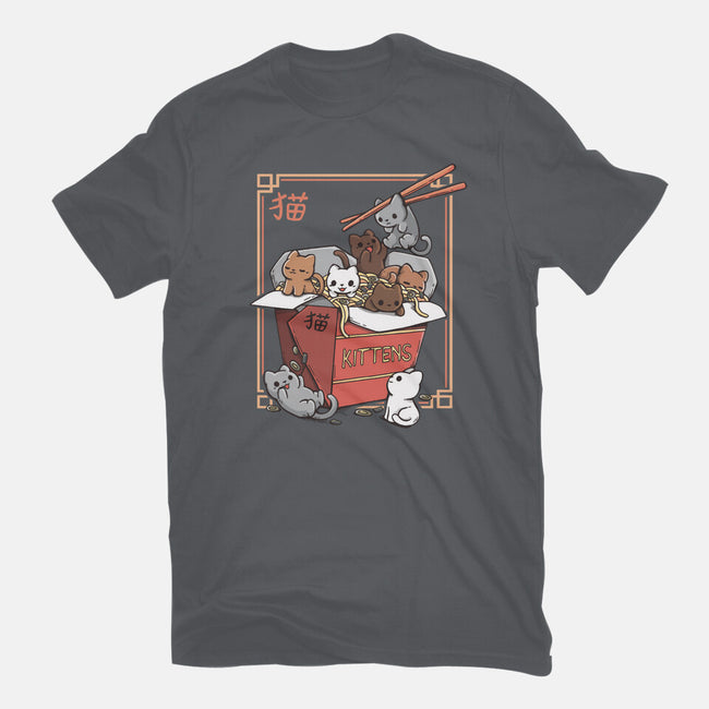 Kittens Food-Mens-Heavyweight-Tee-Vallina84